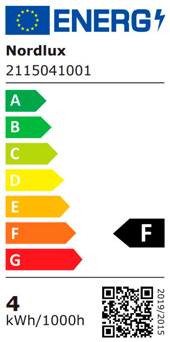 Nordlux Coolie 3,2W LED-vegglampe hvit